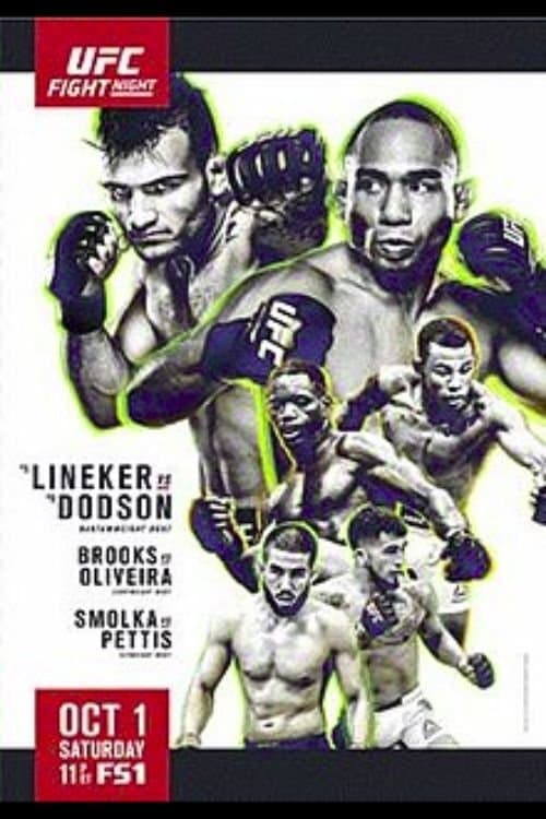 UFC Fight Night 96: Lineker vs. Dodsonのポスター