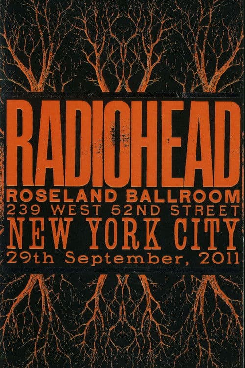 Radiohead: Roseland Ballroom 2011のポスター