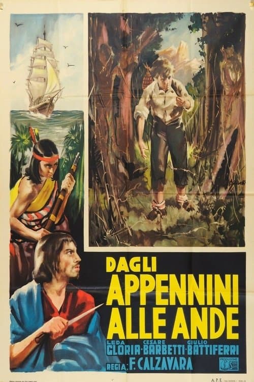 Dagli Appennini alle Andeのポスター