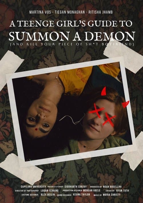 A Teenage Girl's Guide to Summon a Demonのポスター