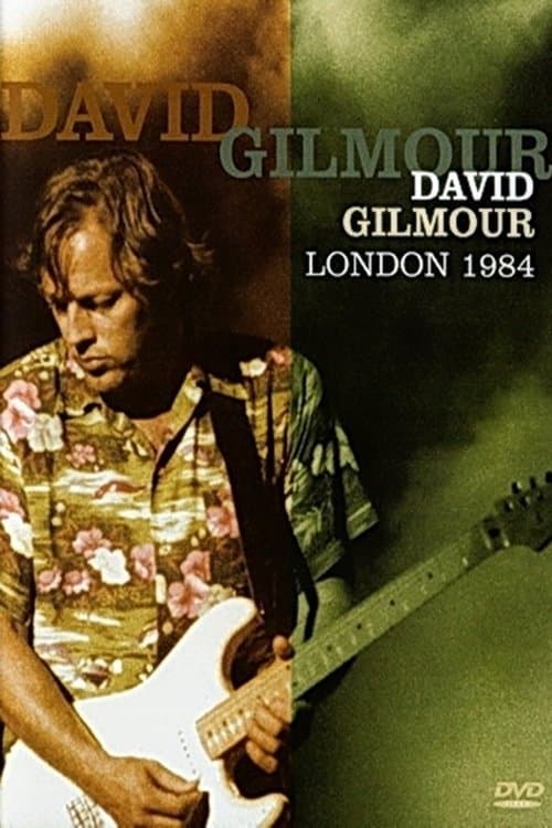 David Gilmour - London 1984のポスター