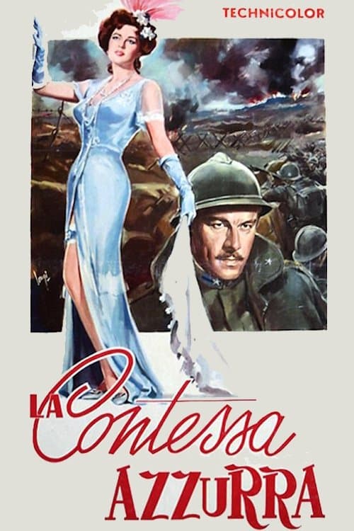 La contessa azzurraのポスター
