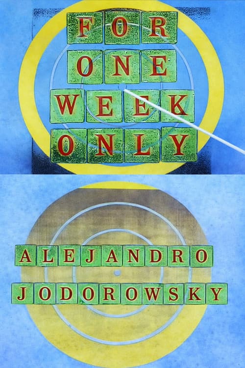 Jonathan Ross Presents for One Week Only: Alejandro Jodorowskyのポスター