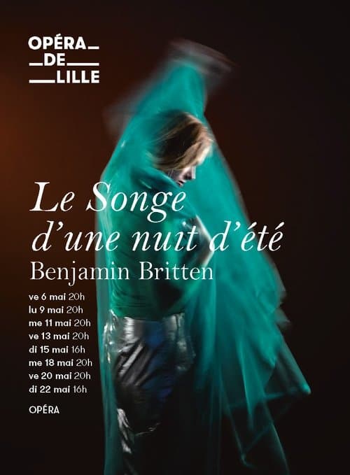 Le Songe d’une nuit d’été - Opéra de Lilleのポスター