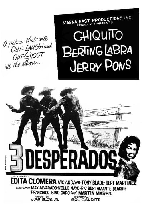 3 Desperadosのポスター