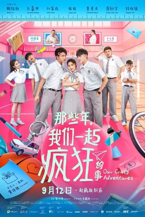 那些年，我们一起疯狂的事のポスター
