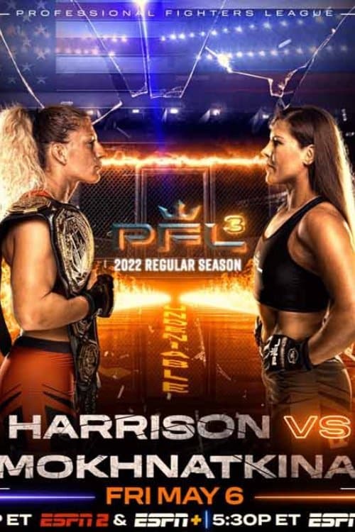 PFL 2022 #3: Regular Season - Harrison vs. Mokhnatkinaのポスター