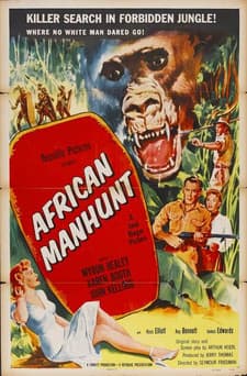African Manhuntのポスター