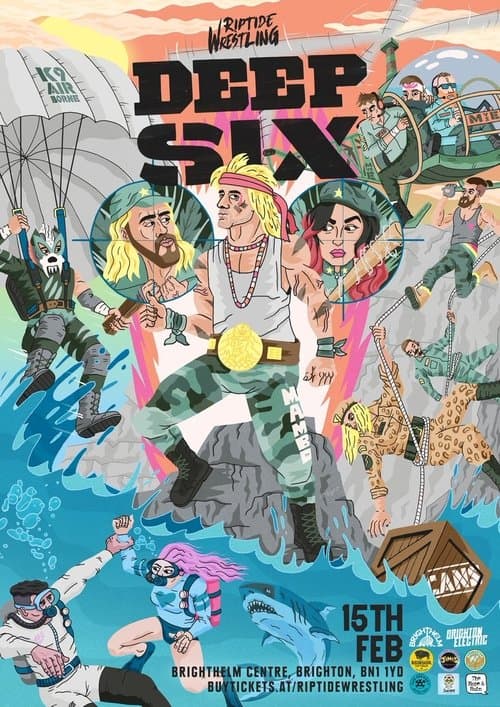 RIPTIDE: Deep Six 2019のポスター