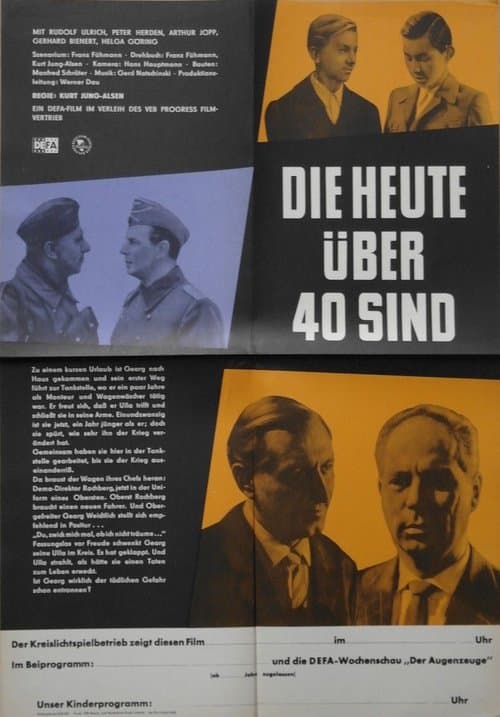 Die heute über 40 sindのポスター