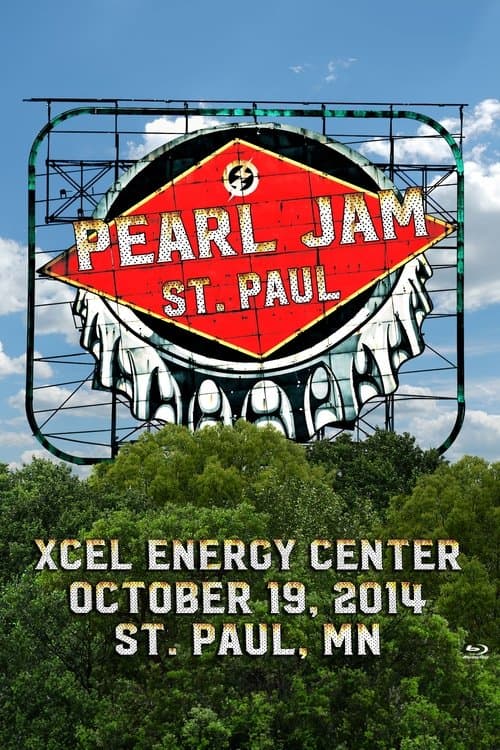 Pearl Jam: St. Paul 2014のポスター
