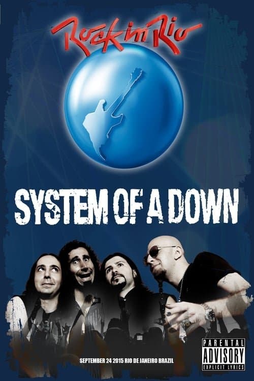 System of a Down - Rock in Rioのポスター