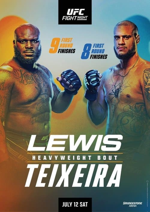 UFC on ESPN 70: Lewis vs. Teixeiraのポスター
