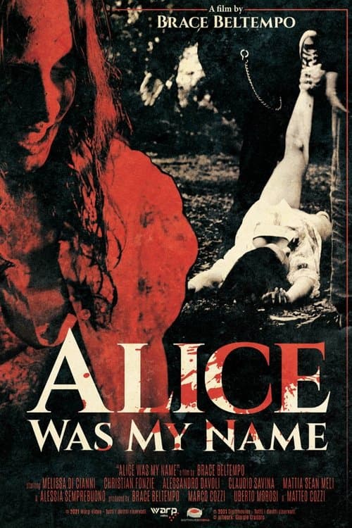 Alice was my nameのポスター