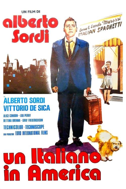 Un italiano in Americaのポスター