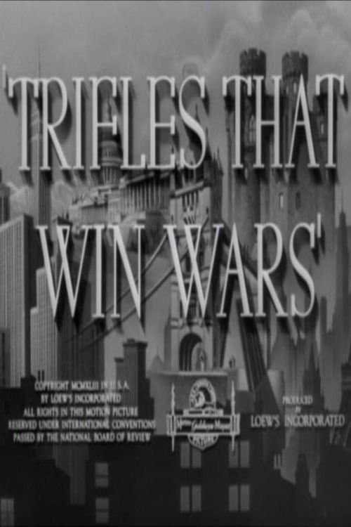 Trifles That Win Warsのポスター