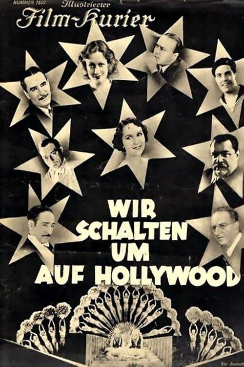 Wir schalten um auf Hollywoodのポスター
