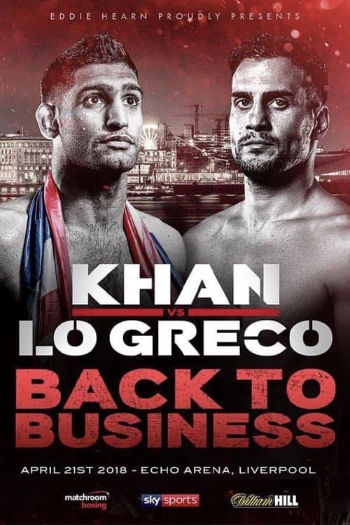 Amir Khan vs. Phil Lo Grecoのポスター
