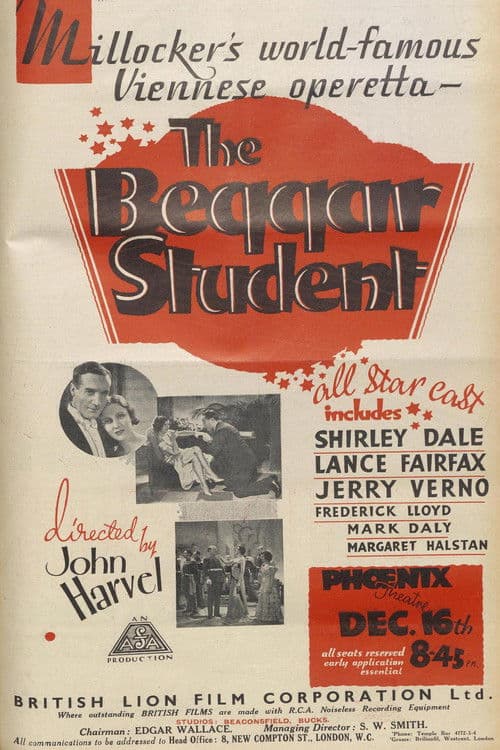 The Beggar Studentのポスター
