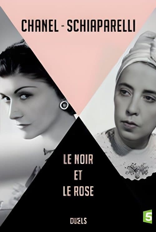 Coco Chanel et Elsa Schiaparelli, le noir et le roseのポスター