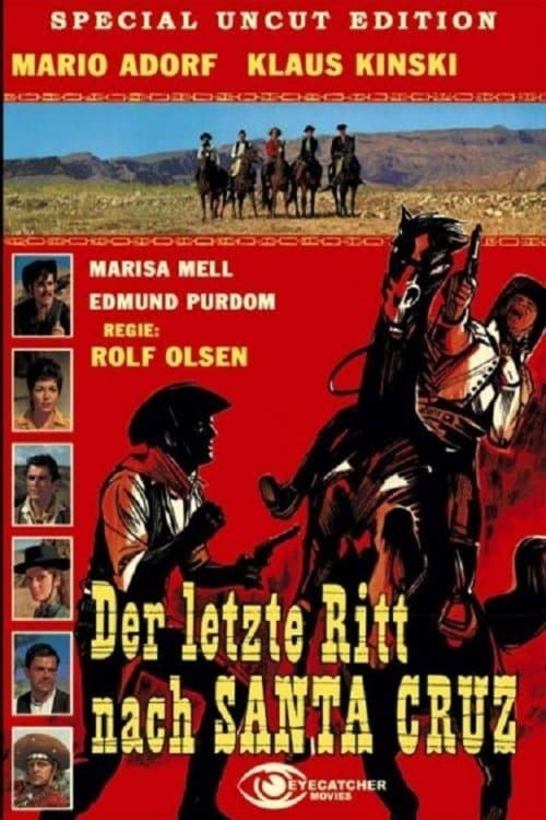 Der letzte Ritt nach Santa Cruzのポスター