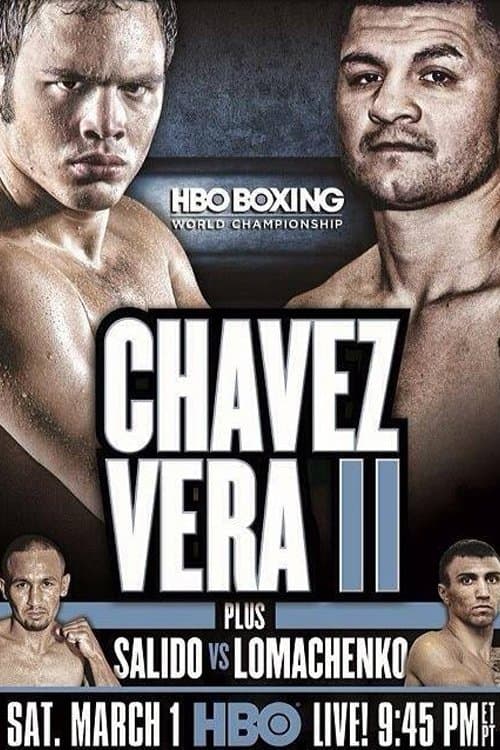 Julio Cesar Chavez Jr. vs. Brian Vera IIのポスター