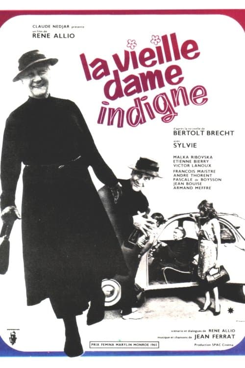 La Vieille Dame indigneのポスター