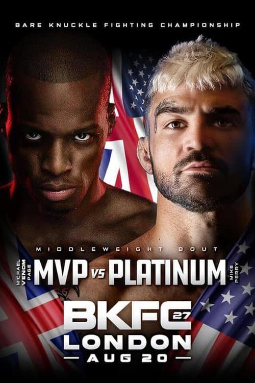 BKFC 27: Perry vs Pageのポスター