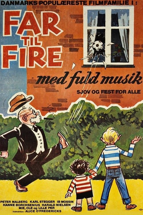 Far til fire med fuld musikのポスター