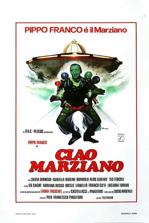 Ciao marzianoのポスター