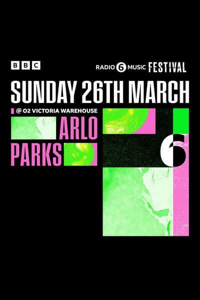 Arlo Parks - 6 Music Festivalのポスター