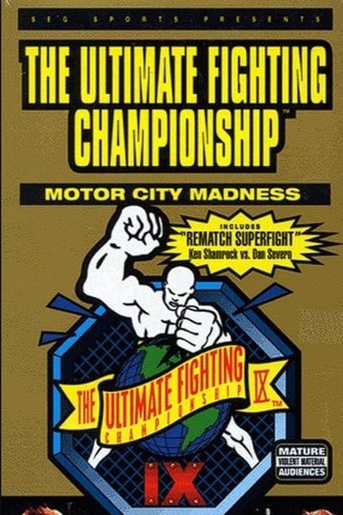 UFC 9: Motor City Madnessのポスター