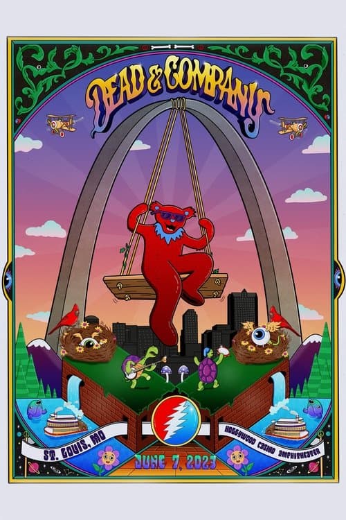 Dead & Company: 2023-06-07  Hollywood Casino Amphitheatre, Maryland Heights, MO, USAのポスター