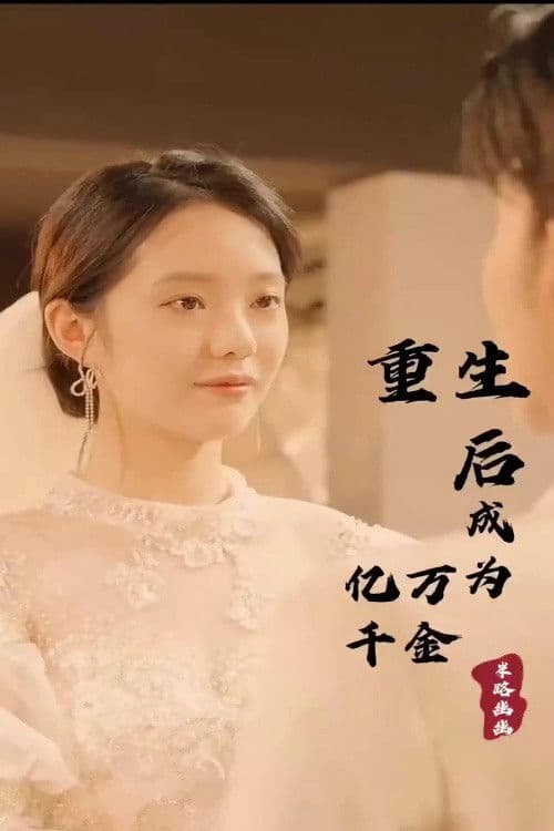 重生后成为亿万千金のポスター