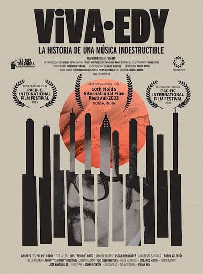 ¡Viva Edy! La Historia de una Musica Indestructibleのポスター