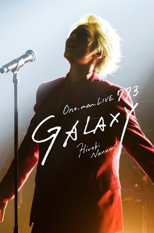 ONE-man LIVE773 "Galaxy"のポスター