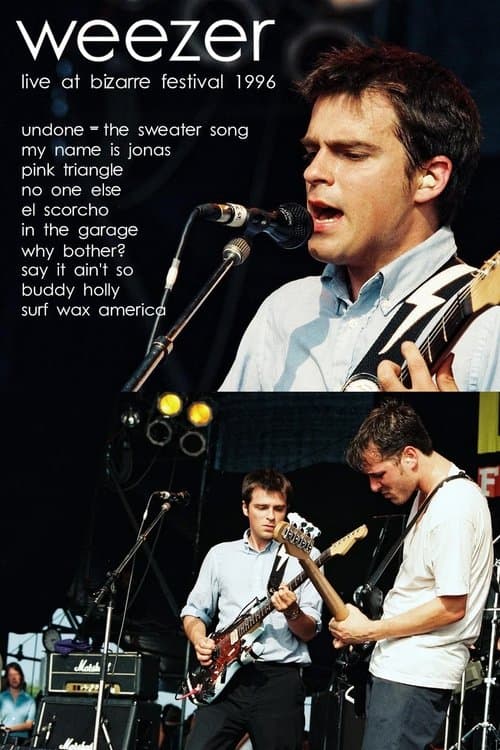 Weezer: Live at Bizarre Festivalのポスター