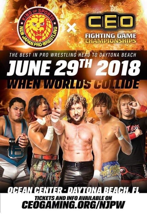 CEOxNJPW When Worlds Collideのポスター