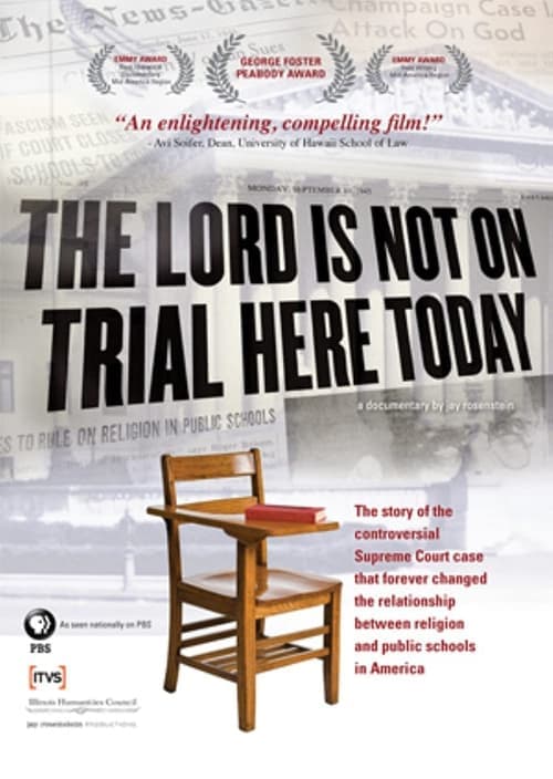 The Lord is Not On Trial Here Todayのポスター