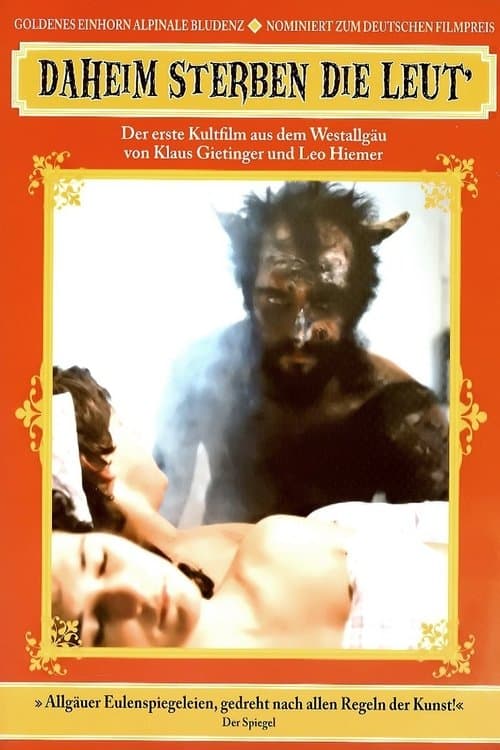 Daheim sterben die Leut'のポスター