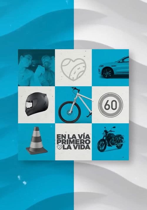 EN LA VÍA, PRIMERO LA VIDAのポスター