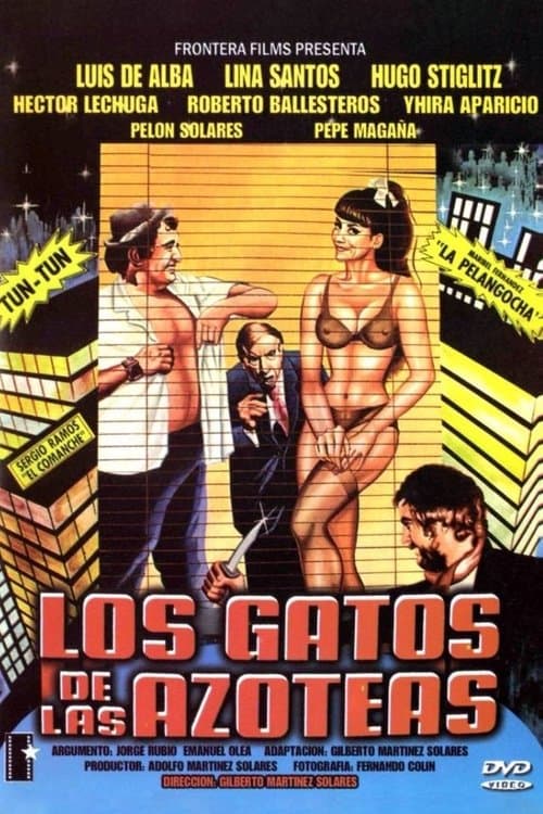 Los gatos de las azoteasのポスター