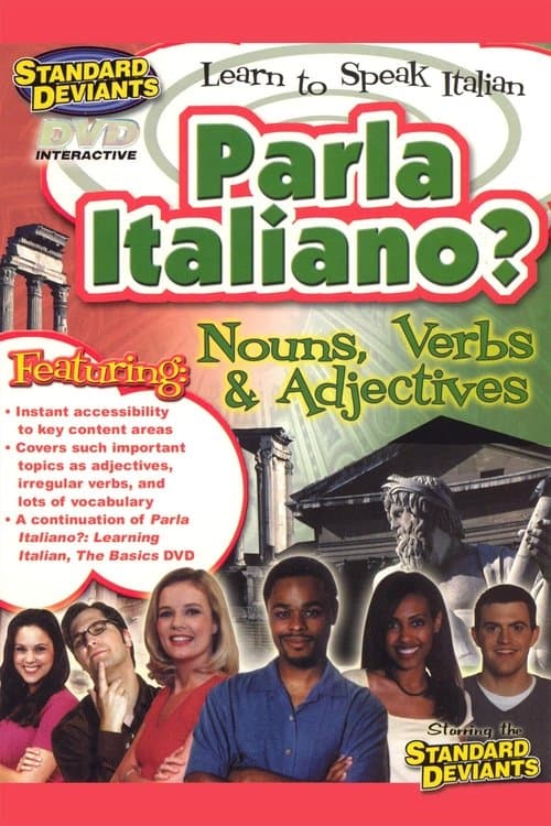 Standard Deviants - The Lively World of Italian: Nouns, Verbs & Adjectivesのポスター
