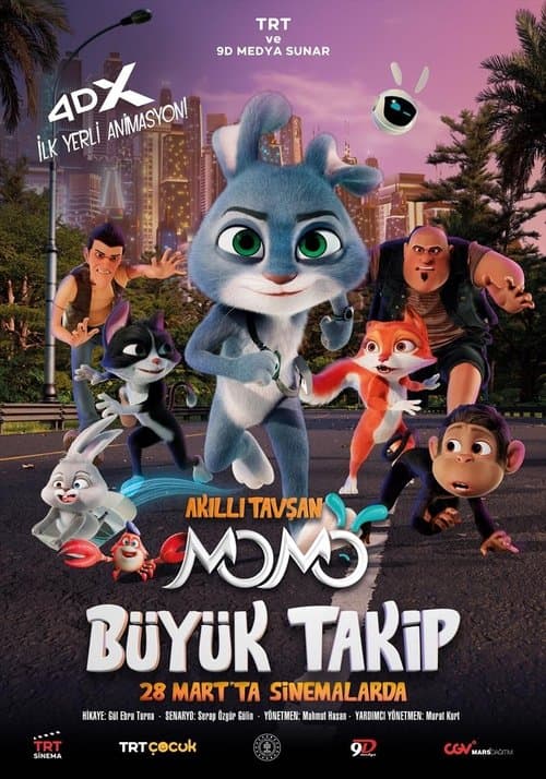 Akıllı Tavşan Momo: Büyük Takipのポスター