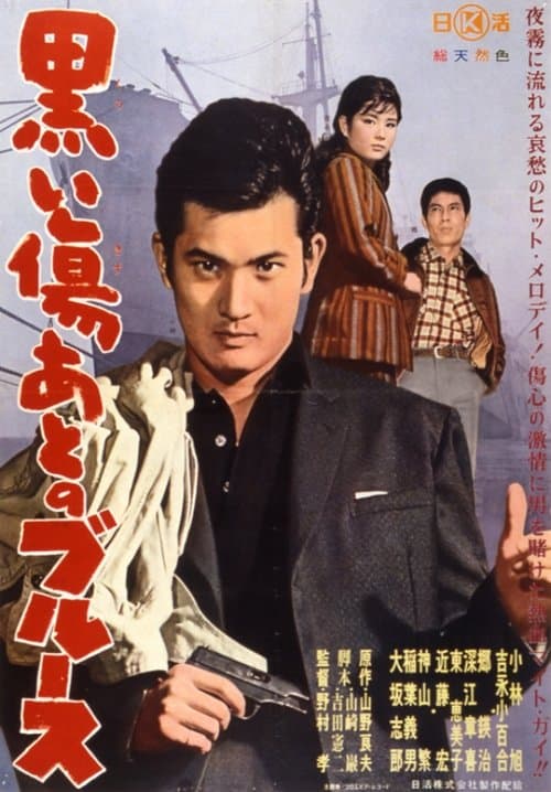 黒い傷後のブルースのポスター