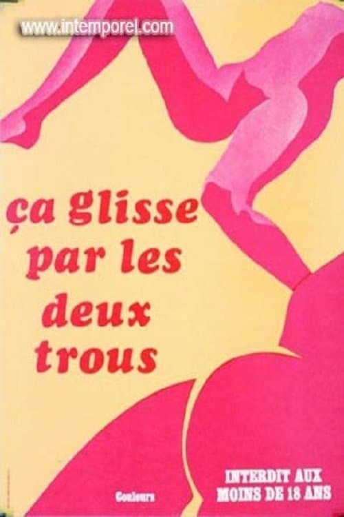 Ça glisse par les deux trousのポスター