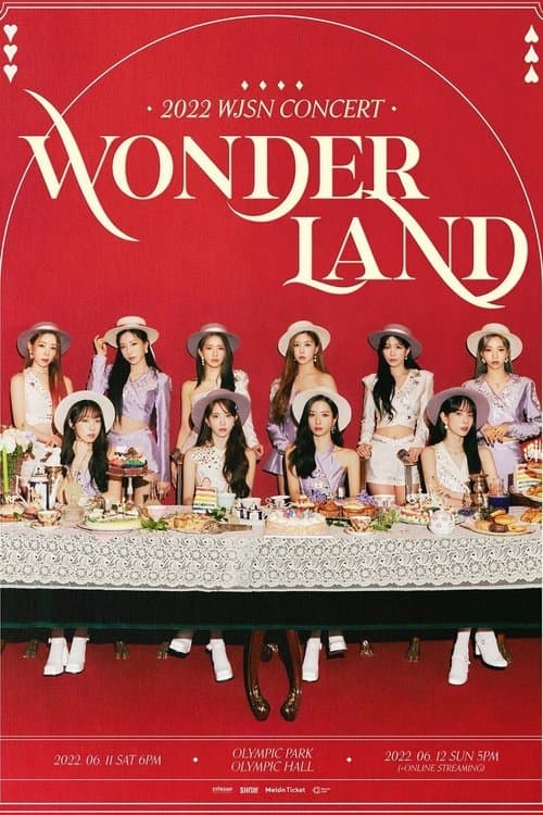 WJSN Concert 2022 "Wonderland"のポスター