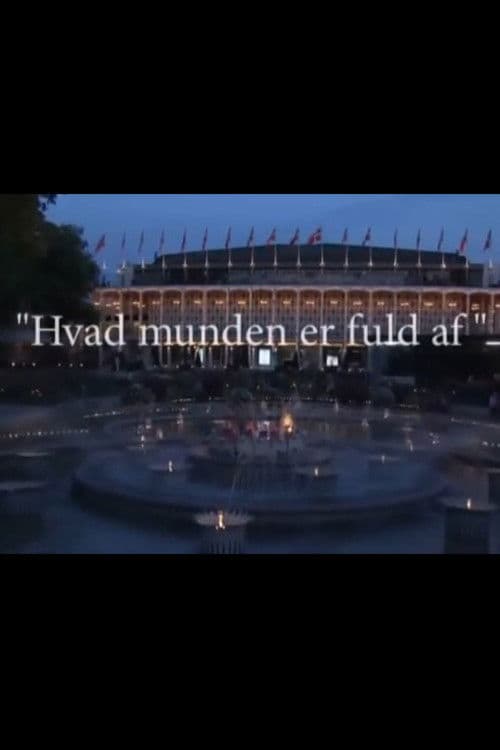 Niels Hausgaard: Hvad munden er fuld afのポスター