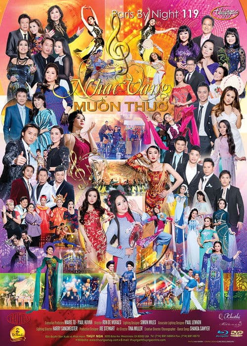 Paris by Night 119: Nhạc Vàng Muôn Thuởのポスター