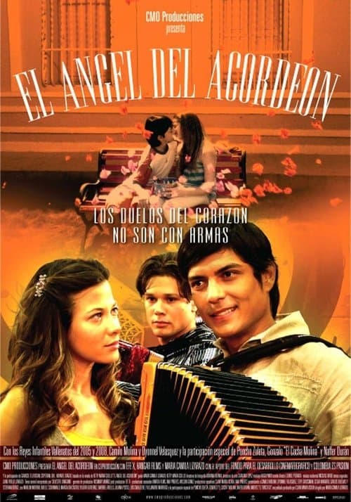 El ángel del acordeónのポスター